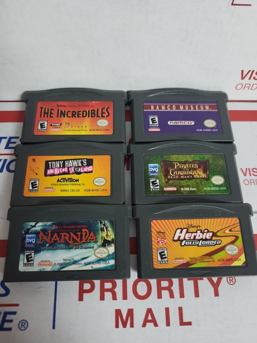 Lot of 6(Nintendo Game Boy Advance GBA Games) Game Boy Advance Lot 