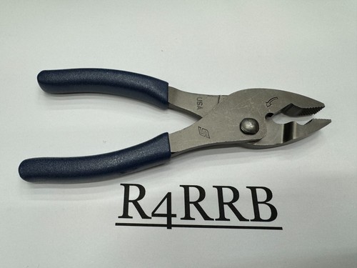 Snap-on Tools USA NEW RARE POWER BLUE Soft Grip 6.5" Flank Jaw Pliers HJ46ACFMB - Picture 12 of 13