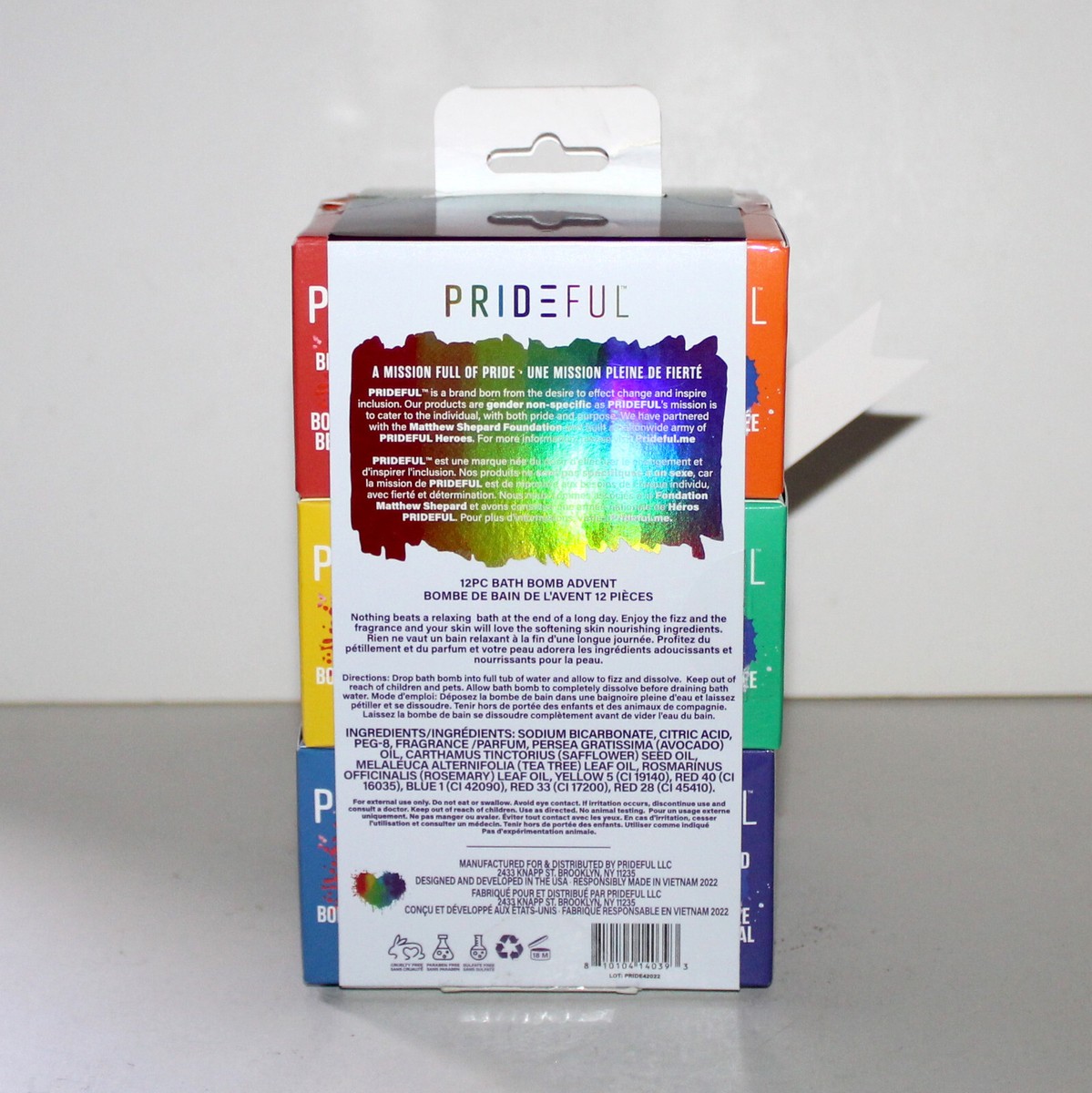 set 12 Bath Bomb Advent calendar Prideful LGBTQ gay pride rainbow Christmas | eBay set-12-bath-bomb-advent-calendar-prideful-lgbtq-gay-pride-rainbow-christmas-ebay