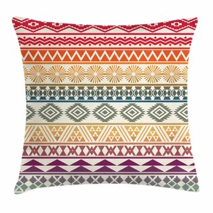 aztec throw pillow