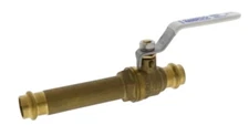 NIBCO Lead Free DZR Brass Ball Valve Slip Ball Valve -225 PSIG