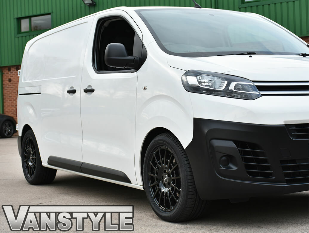 FITS CITROEN DISPATCH 16> CALIBRE T-SPORT GLOSS BLACK LOAD RATED