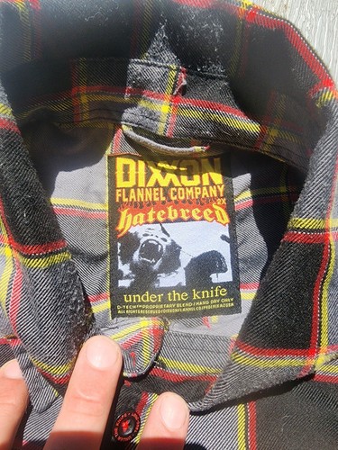 dixxon flannel 2xl Hatebreed