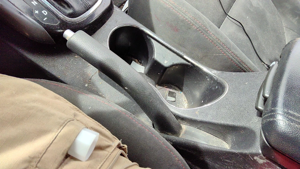 Kia Forte Parking Brake Handle Assembly Oem Emergency Ebrake 2012 - Image 4 of 4
