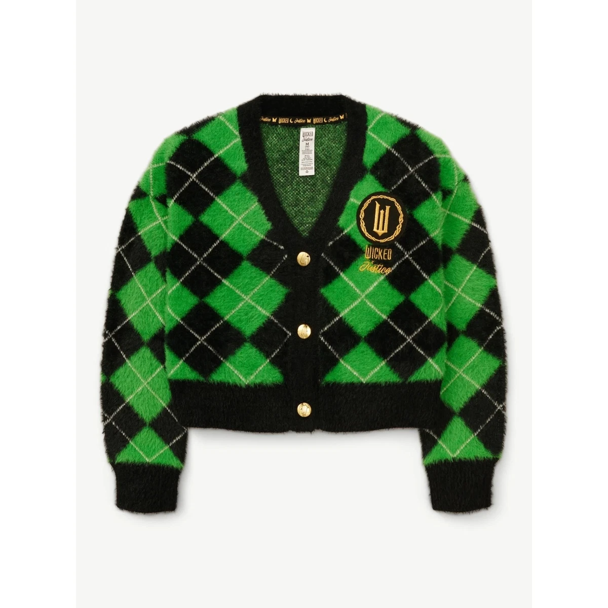 Cardigan Justice Fille Taille 10 Avec Strass Sur Les épaules - Occasion Très Bon état - Vêtement Enfant