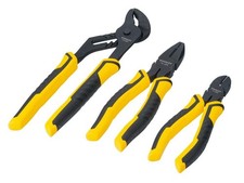 STANLEY ControlGrip™ Pliers Set, 3 Piece STA074471