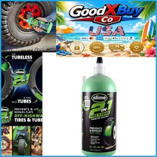 Tire Tube Sealant 32 oz 2 in 1 Puncture Repair Prevent Flat Off Highway ATV UTV
