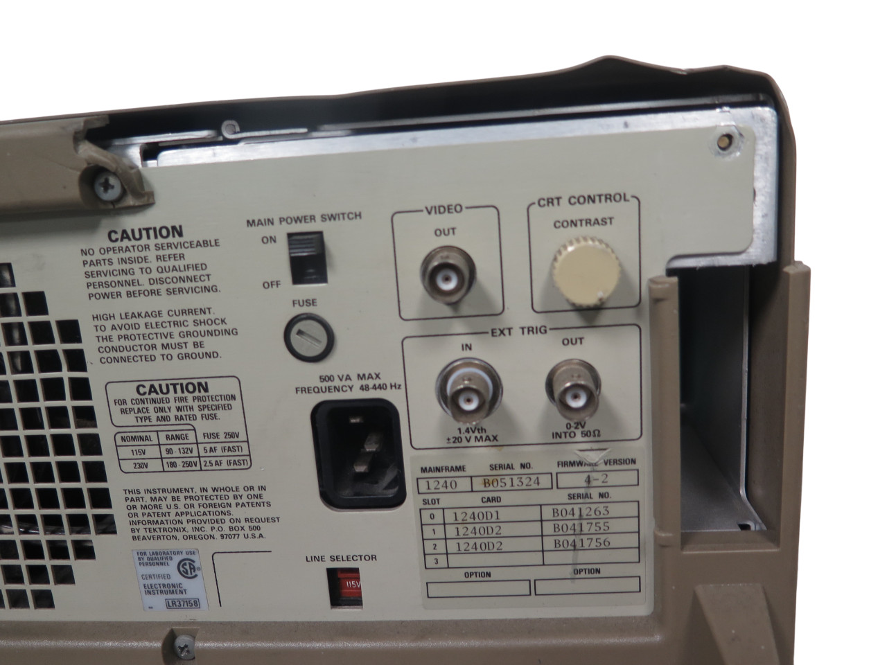 Tektronix 1240 Logic Analyzer - Free Shipping