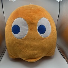 Toy Factory Orange Ms Pac-man Ghost CLYDE 12   Stuffed Animal Video Game Plush
