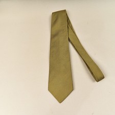 Brooks Brothers Makers Silk Tie Gold Geometric Classic Made in USA