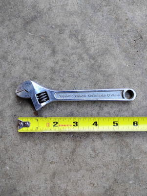 Vintage Yamaco 6'' Adjustable Wrench Made In Japan