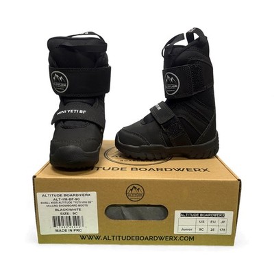 TODDLER  KIDS  ALTITUDE ''MINI YETI BF'' SNOWBOARD BOOTS SIZE: 11C-12C