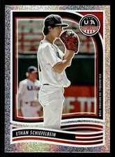 2024 Panini Stars & Stripes USA Baseball #46 Ethan Schiefelbein Opening Day card