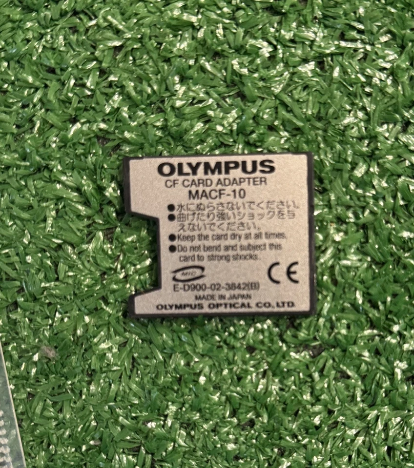 Адаптер карты Olympus MACF-10 Camedia xD на CF протестирован бесплатный S&H - Изображение 2 из 4