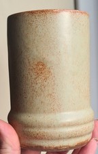 WEST GERMAN VINTAGE SCHEURICH KERAMIK BROWN FAT LAVA POTTERY VASE 1960's ?