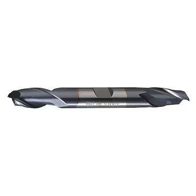 Cleveland C33691 2-Flute Hss Square Double End Mill Cleveland Hd-2-Tc Ticn