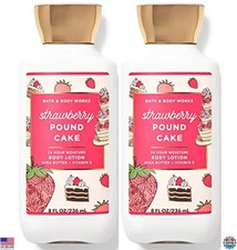 Super Smooth Body Lotion Set for Women 8 Oz - 2 Pack Strawberry Scented