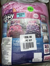 My Little Pony "Friendship  Ponies" Kids Reversible Bed Set 7 Piece