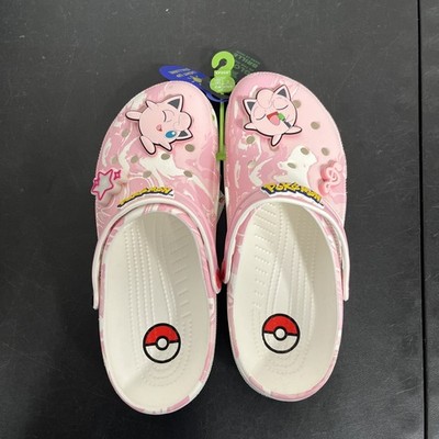Crocs LE Pokémon Jigglypuff Classic Clog Light-Up Star M10/W12  New No Box