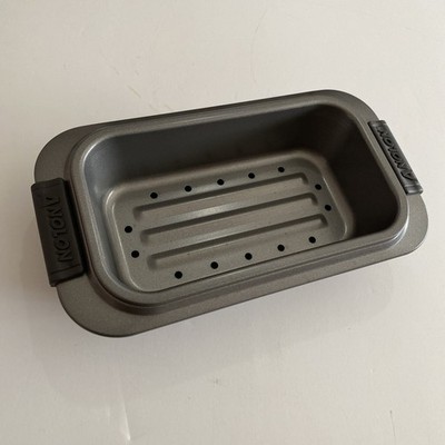 Anolon Advanced 2-Piece (drip tray) Nonstick Bakeware Bread, Meatloaf Steel Pan