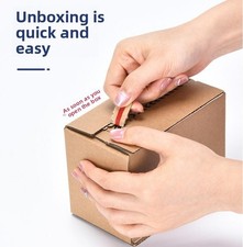 20 10"x8"x6" ReusableEasyTearPullingChain Box - No TapeRequired Corrugated Box