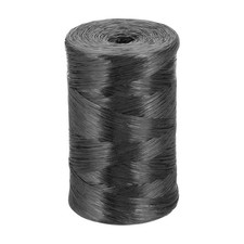 420m/1378Ft Polyester Nylon Plastic Rope, Twine Household Bundles Ropes Black