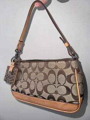 Y2K Vintage Coach Signature Demi Bag No. 6094 With Matching NWT