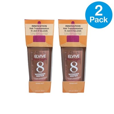 L Oreal Elvive Dream Lengths 8 Second Wonder Water 6.8 fl oz 2 Pack New