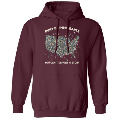 You Cant Deport History - Resist ICE Protest Unisex Hooded Sweatshirt