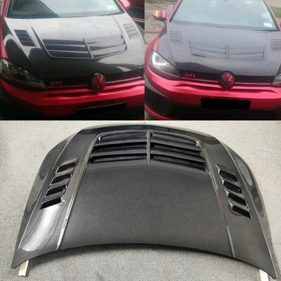For 12-20 Volkswagen GOLF 7 GTI Carbon Fiber VRS Style Bonnet Hood engine cover