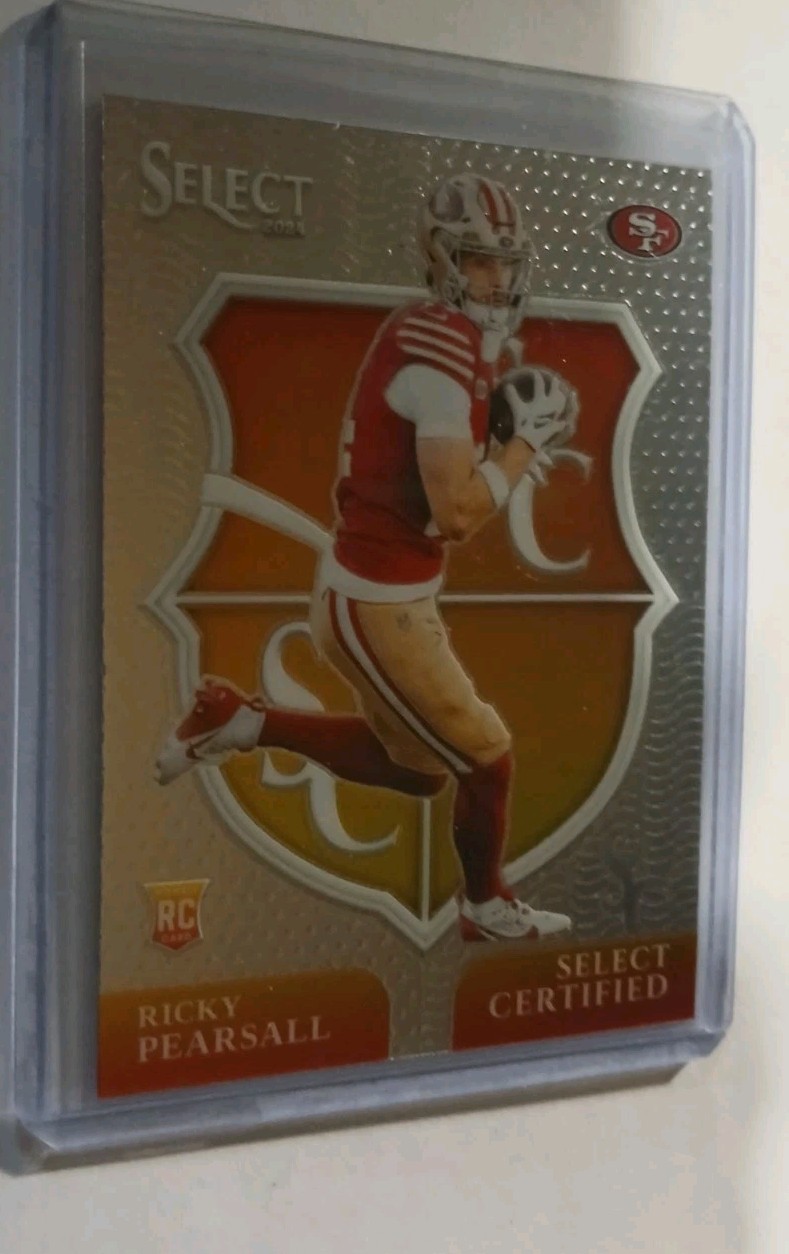 2024 Panini Select - Select Certified Rookies #12 - Ricky Pearsall - 49'ers