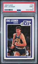 1989 Fleer Eric Leckner #154 PSA 9