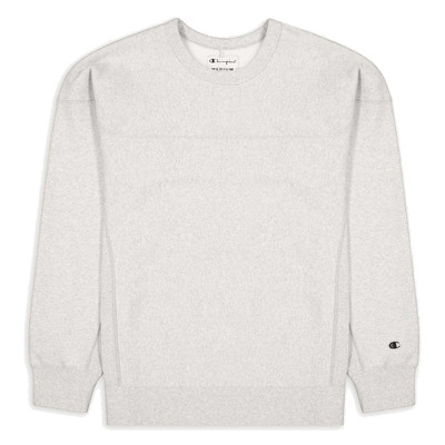 CHAMPION HERREN MODERN GARMENT DYED RUNDHALSAUSSCHNITT SWEATSHIRT PULLOVER RETRO GRAU