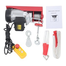 880lbs Electric Hoist with 14ft Wired Remote Control 980W 20-40FT Lifting Height