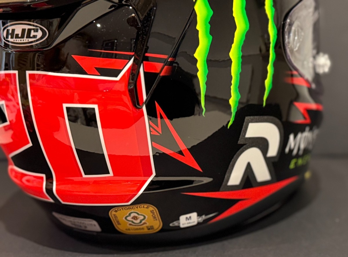 Fabio Quartararo signed 2025 HJC RPHA-12 - Quartararo Replica MC1