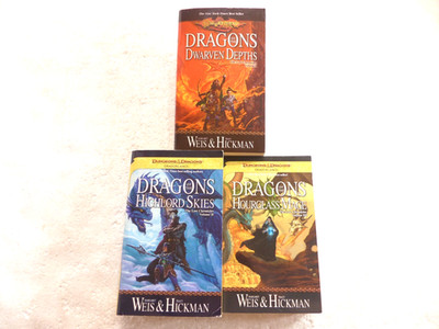 Dragonlance: The Lost Chronicles Trilogy Volumes I II III Dwarven Highlord Mage