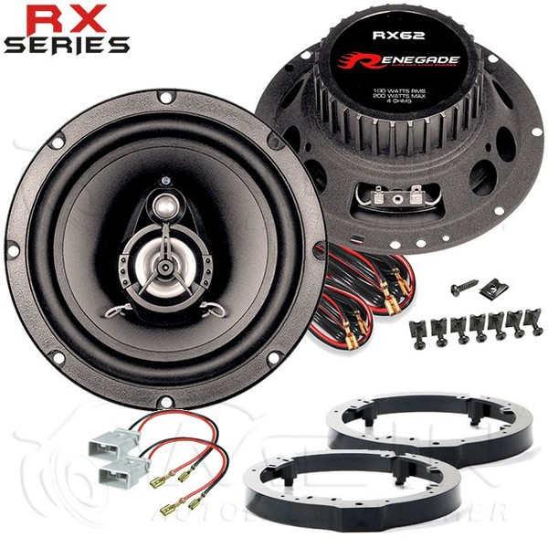 Renegade Auto Lautsprecher FüR Honda Civic 8 - Viii 2005-2012 Heck TüR 165 #AF1Y-image