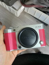 Fujifilm X-A3 XA3 24.2MP Mirrorless Digital Camera Body Red Excellent from japan