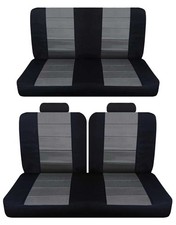 Fits 1969 To 1979 Chevy Nova 2door Front 50-50 Top And Rear Bench Seat Covers