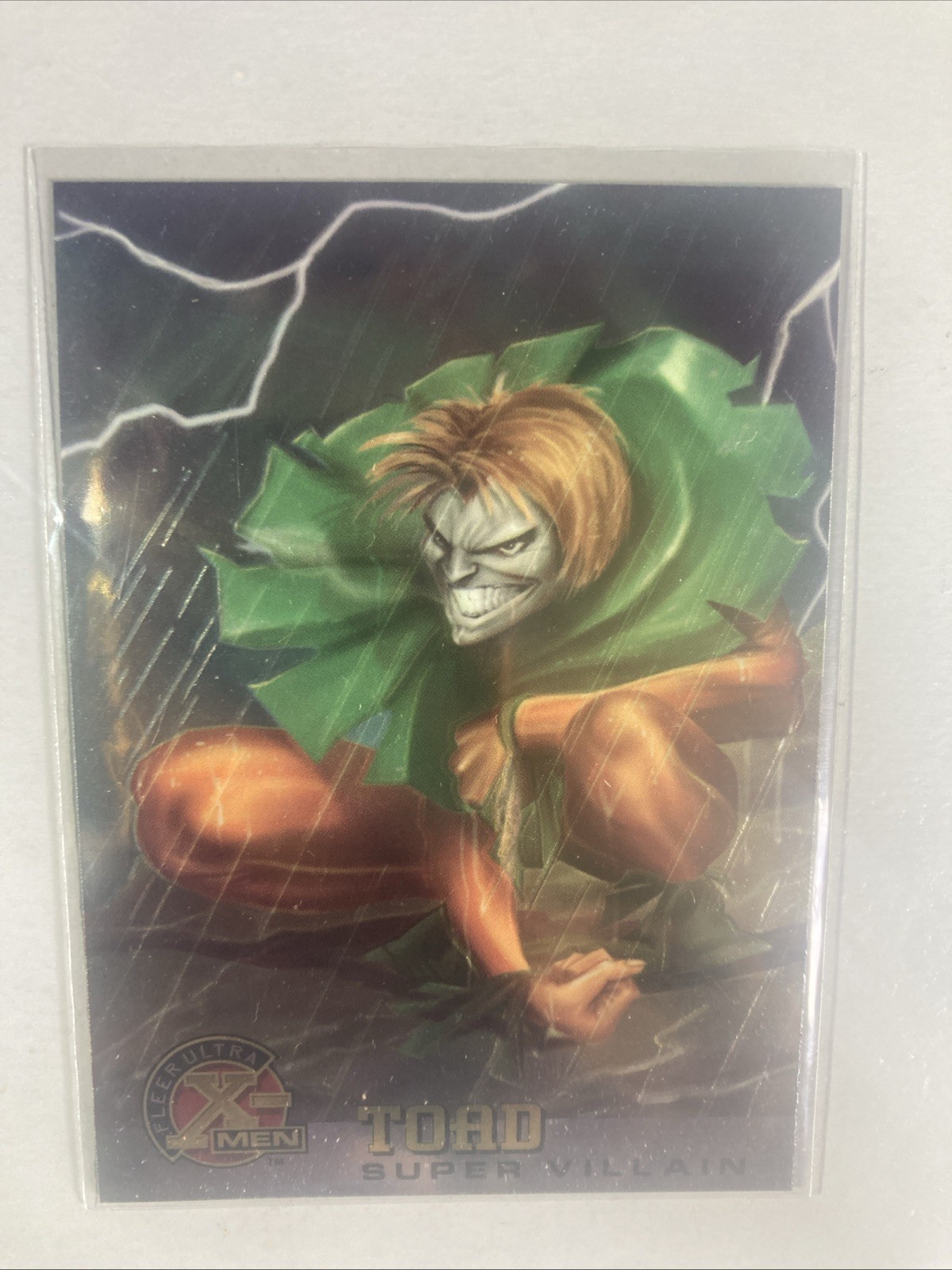 1995 Ultra X-Men All Chromium Marvel Cards - Toad #79