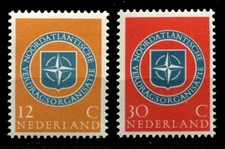 Netherlands 1959 • Sс# 377-378 • NATO anniversary • cs MNH OG (SA-4311)