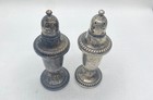 Empire Weighted Sterling Silver Salt and Pepper Shakers 2 Piece Set Vintage — photo 6