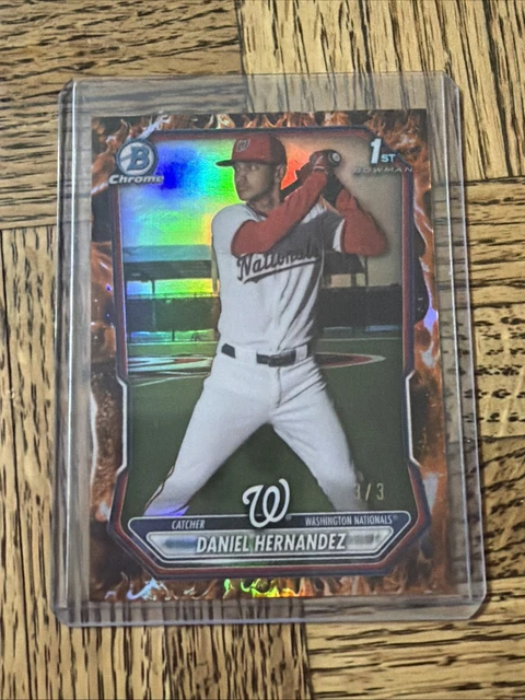 2026 Bowman Daniel Hernandez Flame Refractor /3
