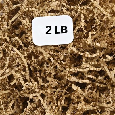 2LB Crinkle Paper Filler Shredded Paper for  Baskets Box Filler Shredded Filler
