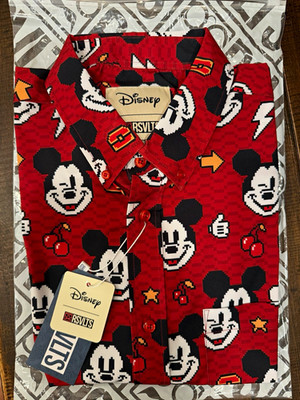 RSVLTS Disney D23 Pixel Mickey Size Large Shirt