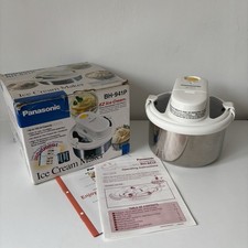 Panasonic Ice Cream Maker Machine 720ml BH-941P Battery Operated Cordless NEW