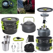 Camping Geschirr Set 2-3 Personen Outdoor Koc...