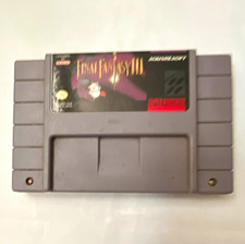 Square Soft Final Fantasy III Nintendo SNES G...