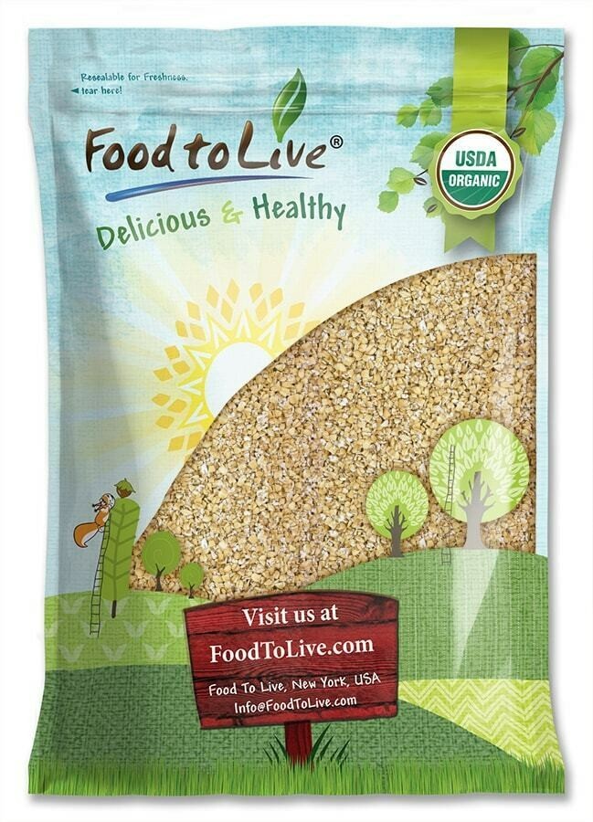 Organic Steel Cut Oats &mdash;  Non-GMO Cereal, Kosher, Vegan, B