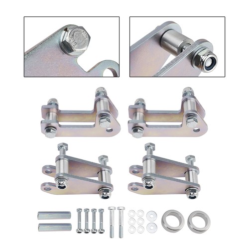 Front & Rear Lift Kit 3" Suspension For Polaris Ranger Xp 1000 Crew 2018-2025 - Picture 6 of 12